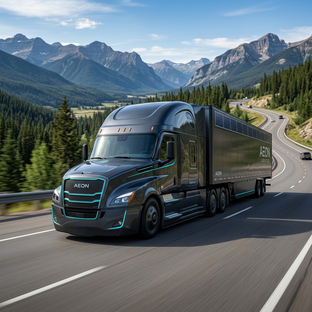 Modern Logistics Fleet