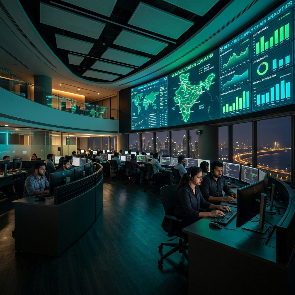 LaneMax logistics control tower dashboard
