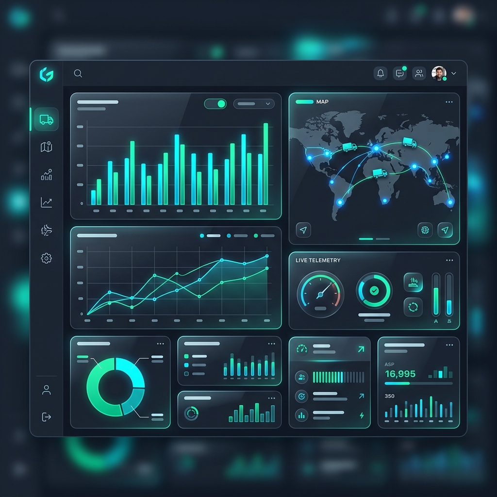 Fleet Telemetrics System Overlay